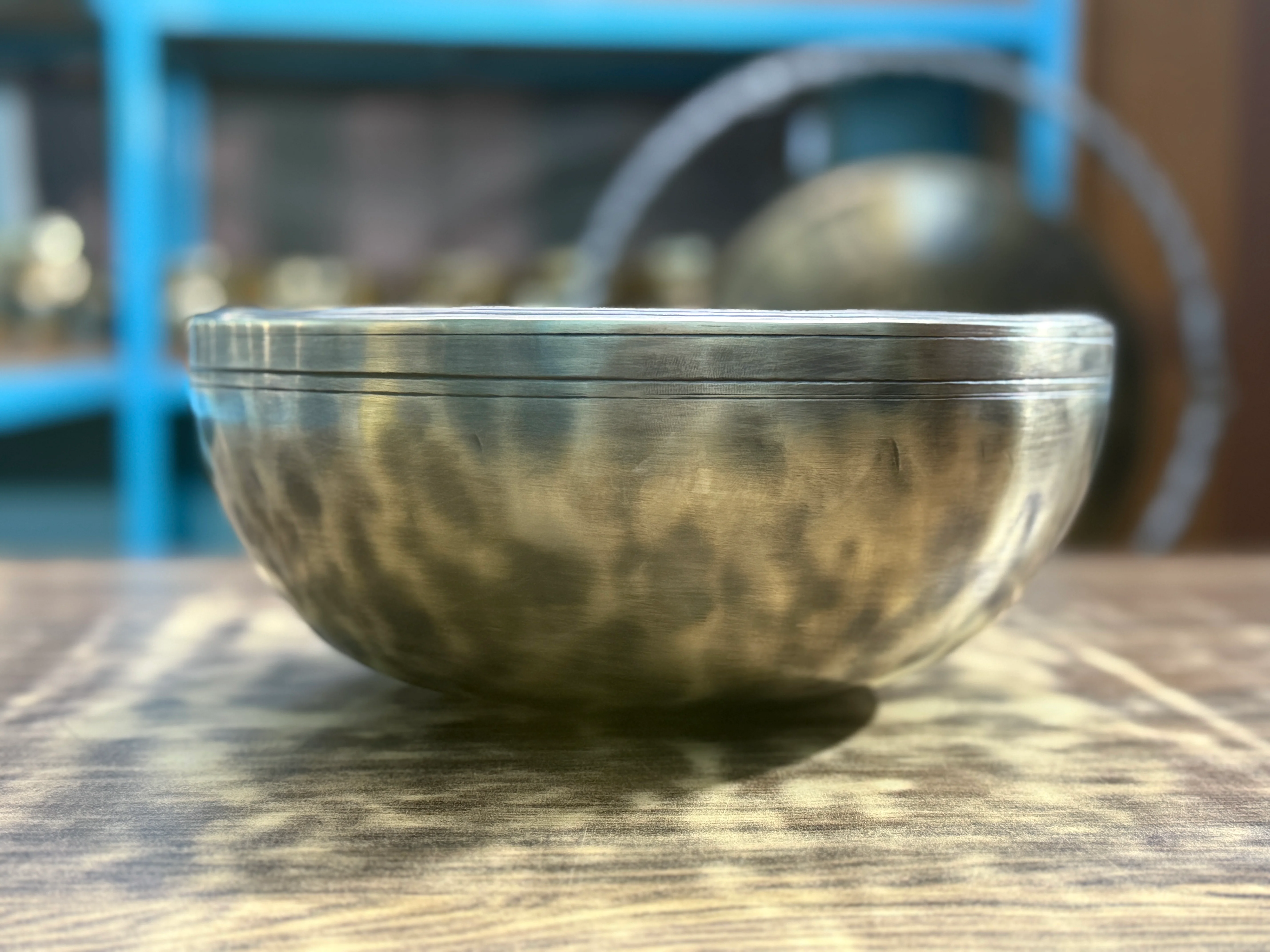 11 Inch Extra Thick Rim Handmade Lingam Bowl I Limited Edition Bowl - Image 15