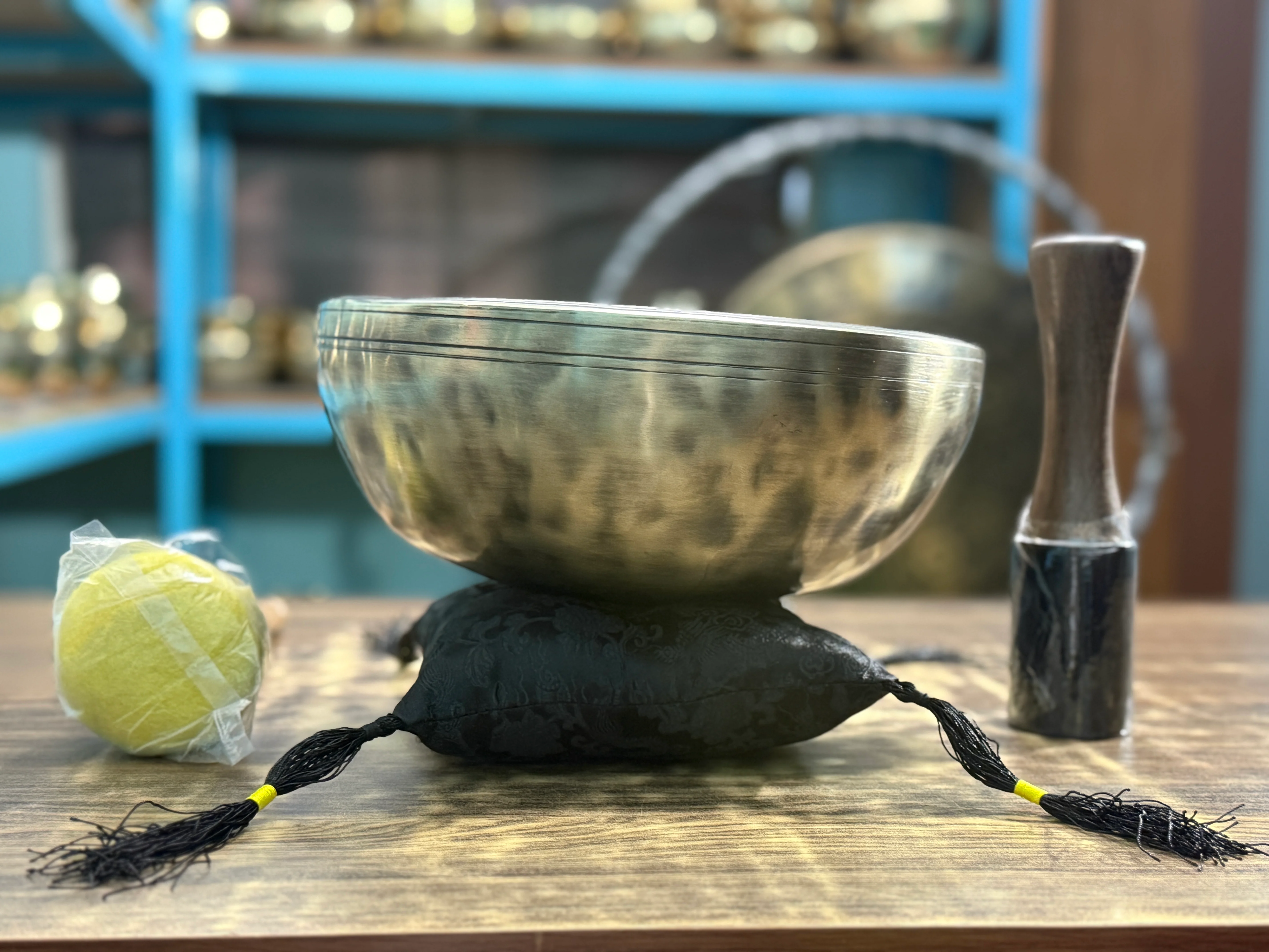 11 Inch Extra Thick Rim Handmade Lingam Bowl I Limited Edition Bowl - Image 18
