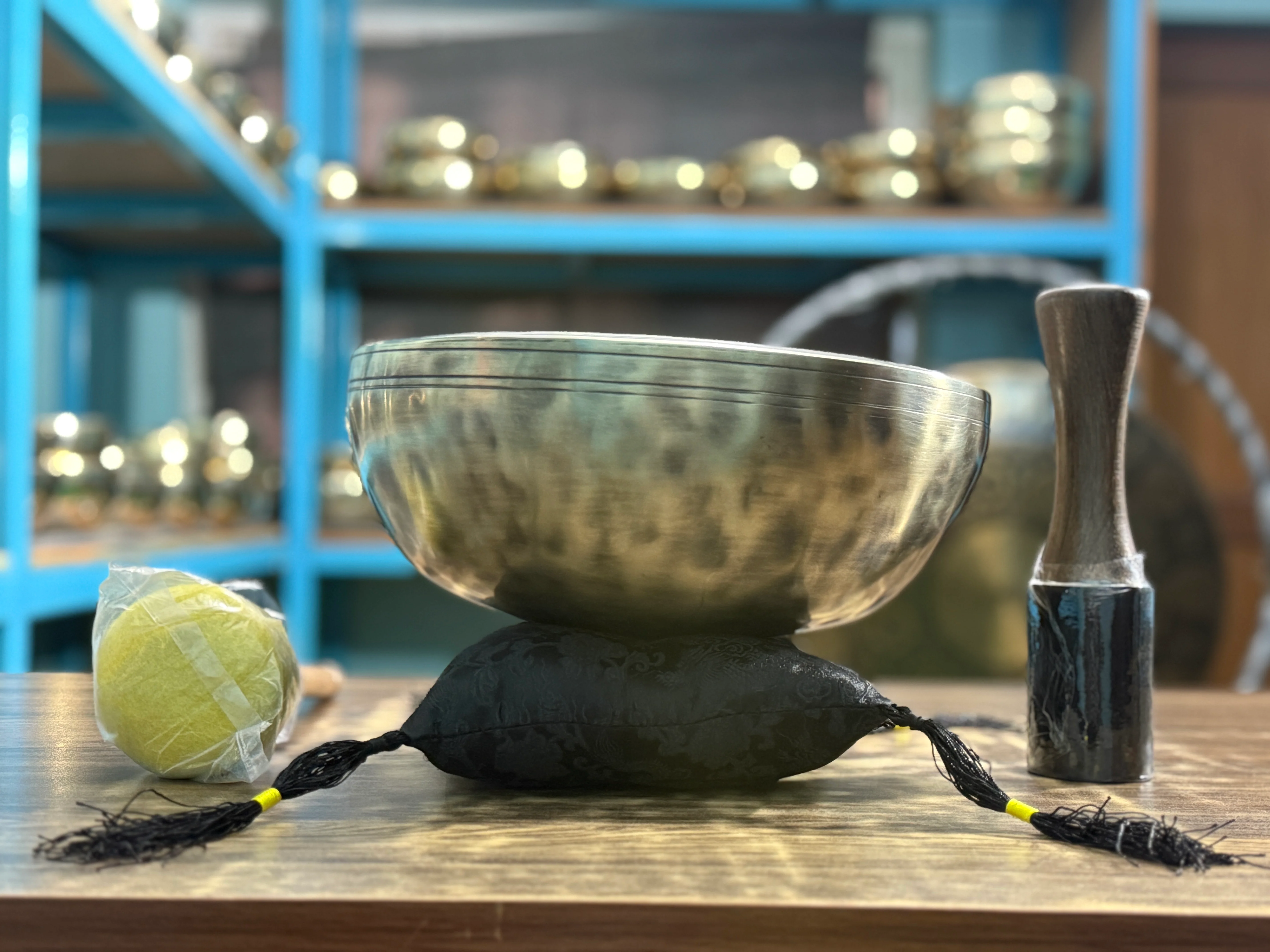 11 Inch Extra Thick Rim Handmade Lingam Bowl I Limited Edition Bowl - Image 21
