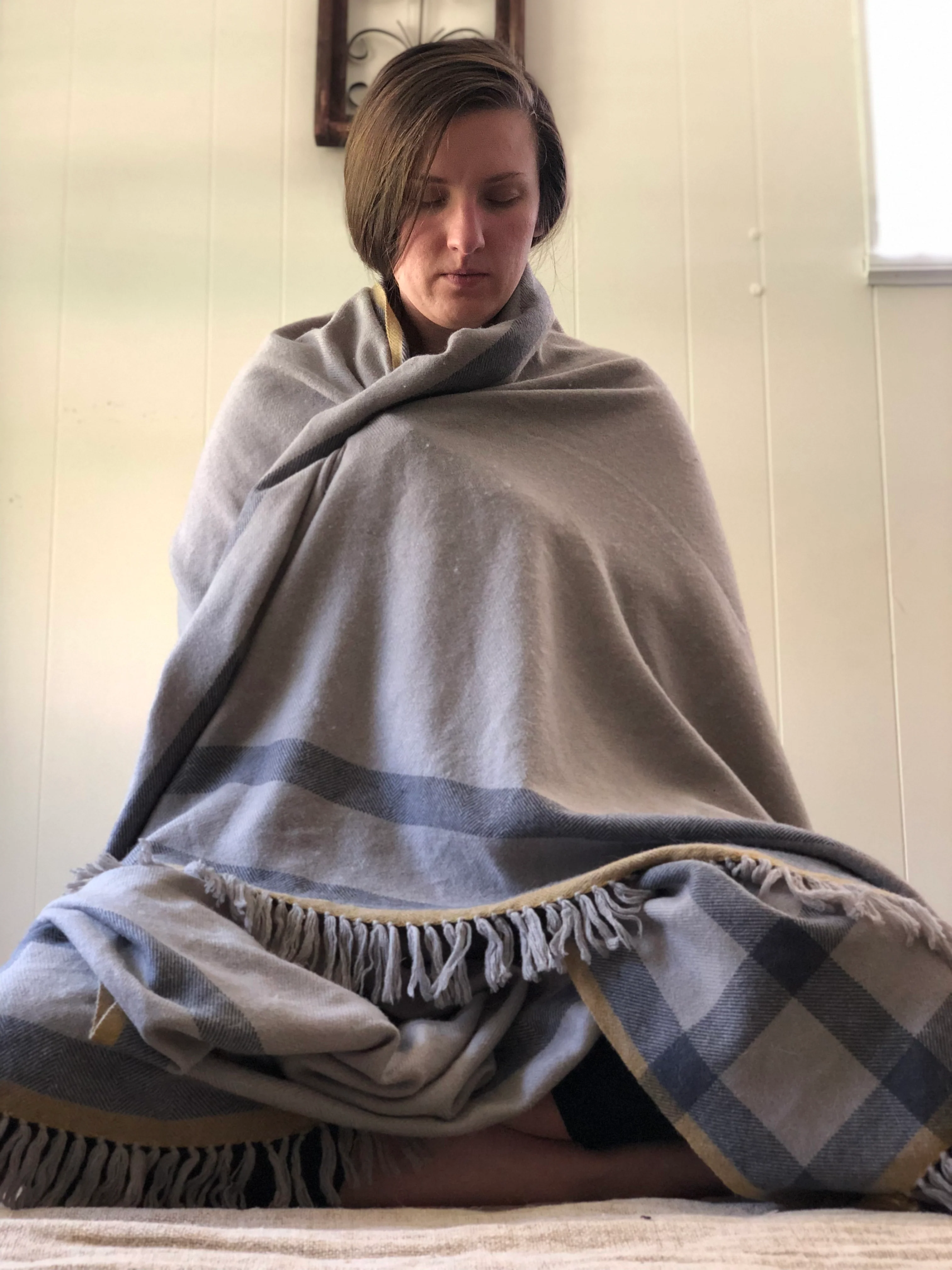 Meditation Shawl | Handwoven Blanket - Image 6