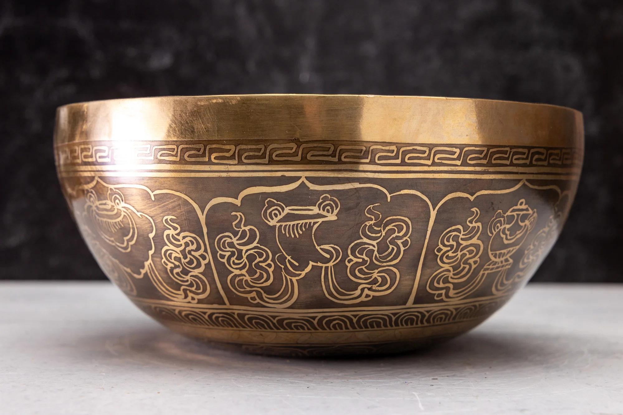 9.25' D Tone 3rd Octave Bronze 1014 - Image 14