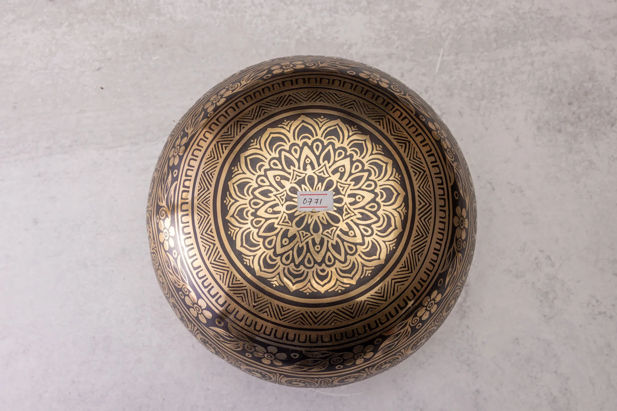 9.25' B Flat Tone 4th Octave Bronze 0771 - Image 3