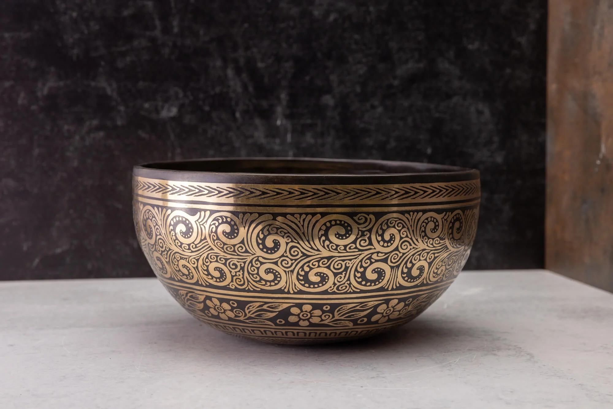 9.25' B Flat Tone 4th Octave Bronze 0771 - Image 7