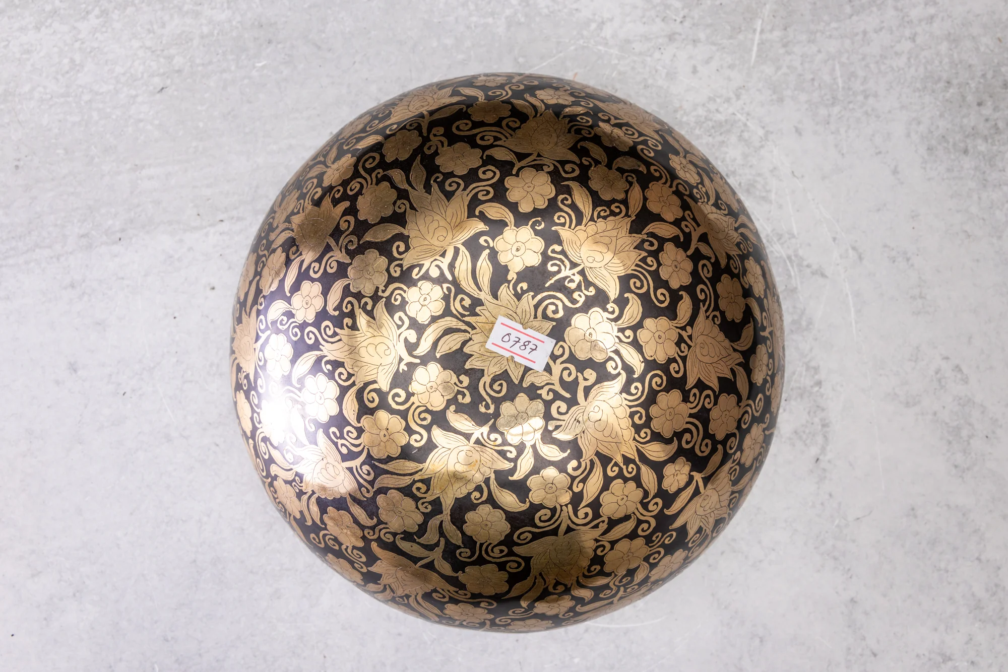 9.25' D Tone 3rd Octave Bronze 0787 - Image 5