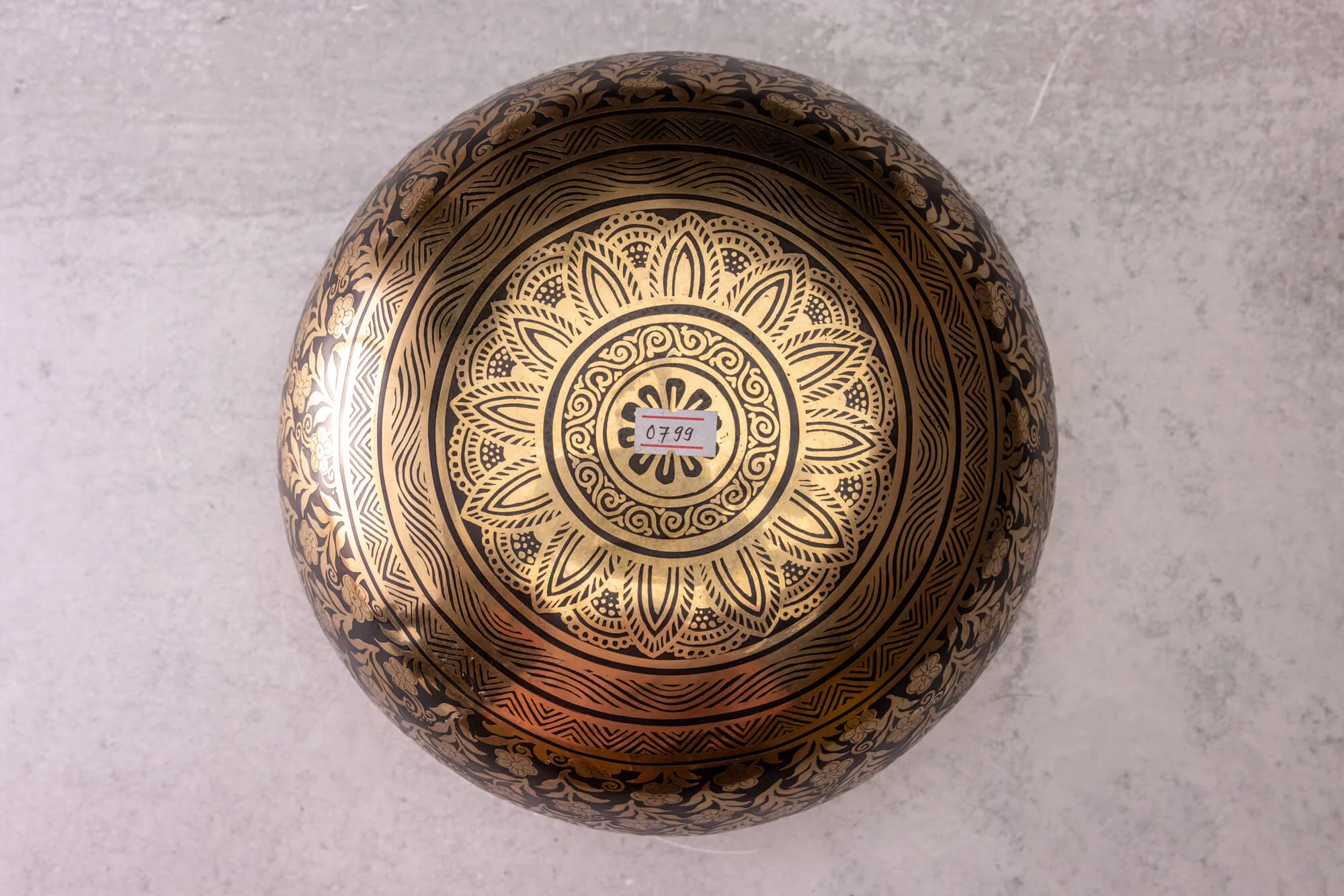 9.5' C Tone 3rd Octave Bronze 0799 - Image 3