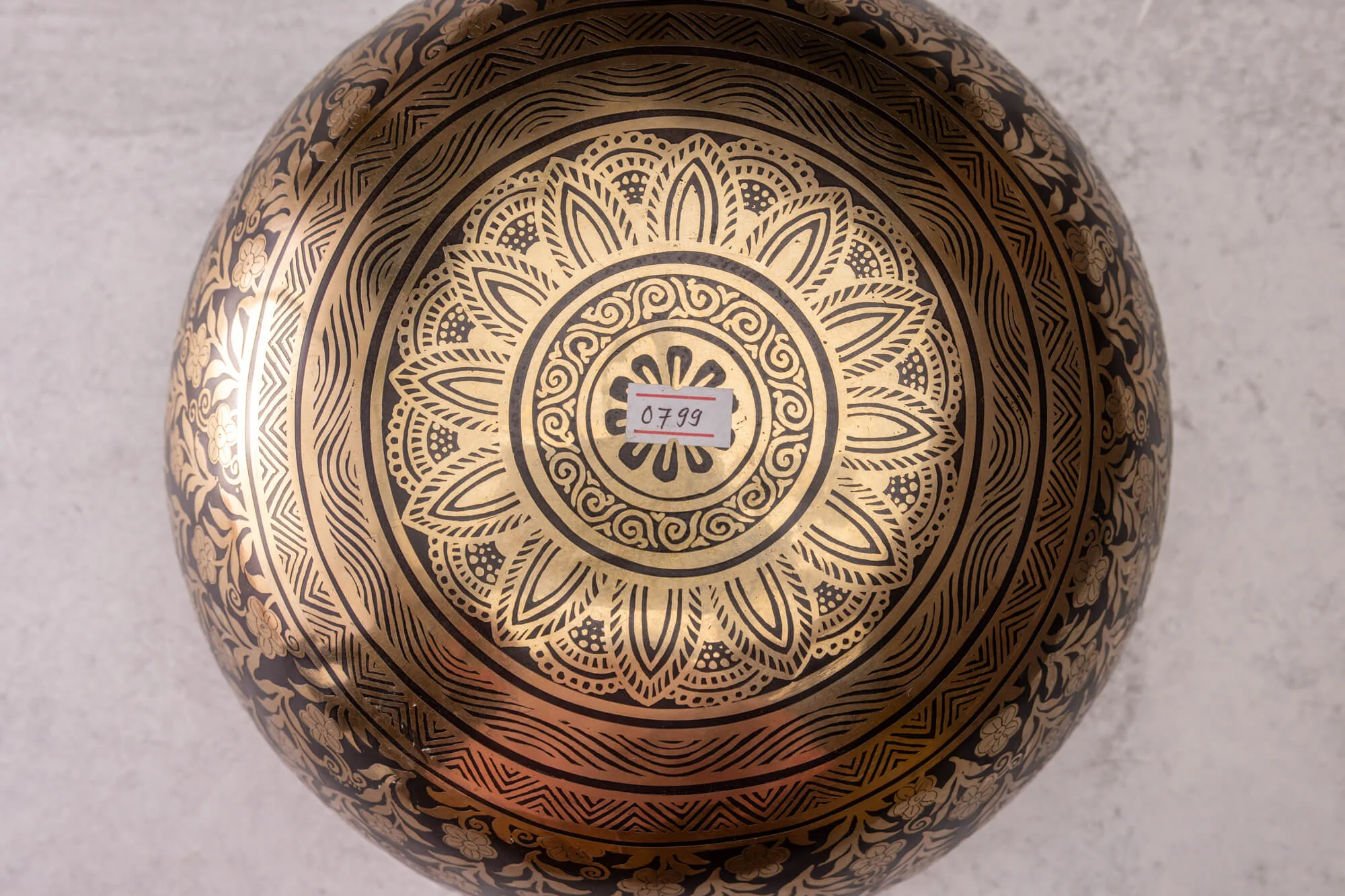 9.5' C Tone 3rd Octave Bronze 0799 - Image 8