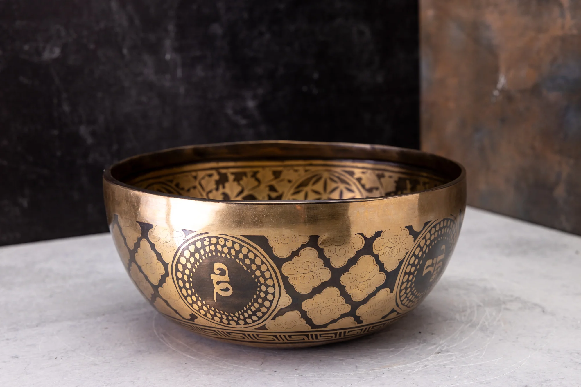 8.75' D Tone 3rd Octave Bronze 0828 - Image 2
