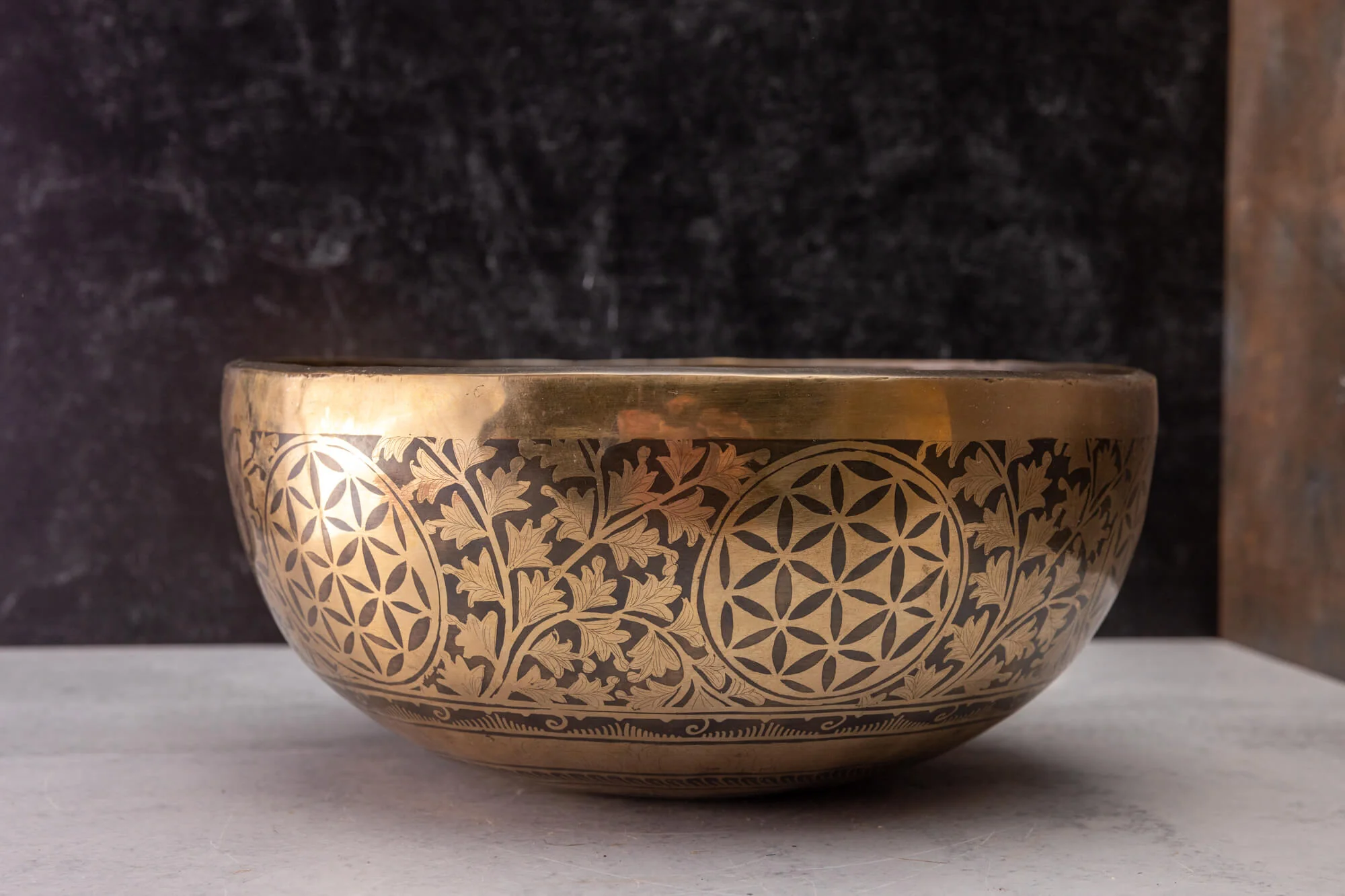 10.25' D Tone 3rd Octave Bronze 0829 - Image 3
