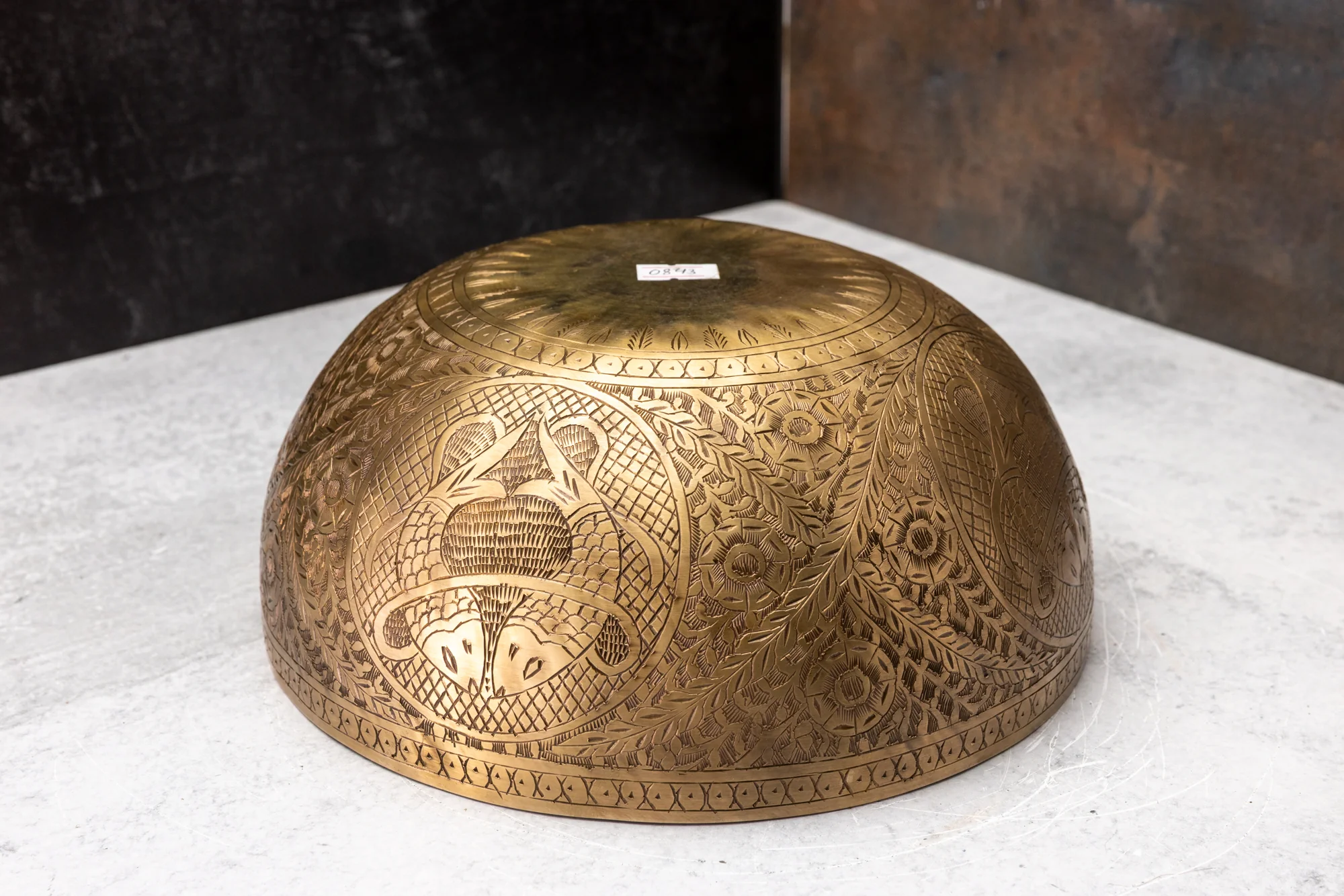 9" D Tone 3rd Octave Bronze 0843 - Image 5