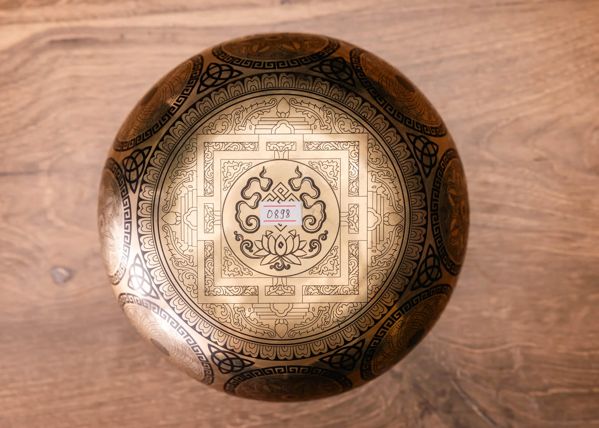 8.75' D Tone 3rd Octave Bronze 0898 - Image 3