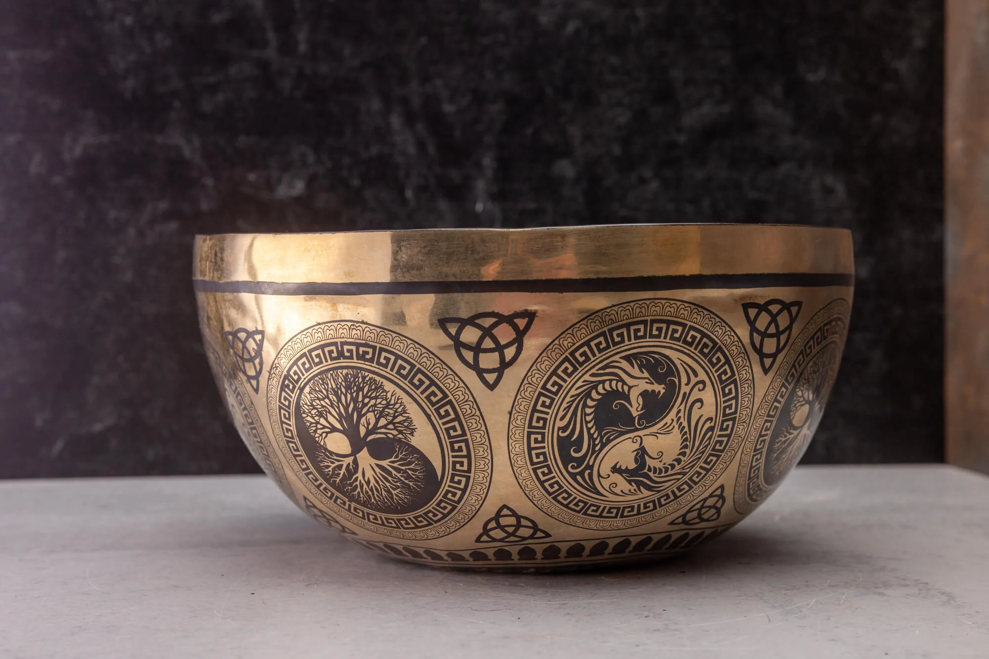 10' F# Tone 4th Octave Bronze 0899 - Image 3