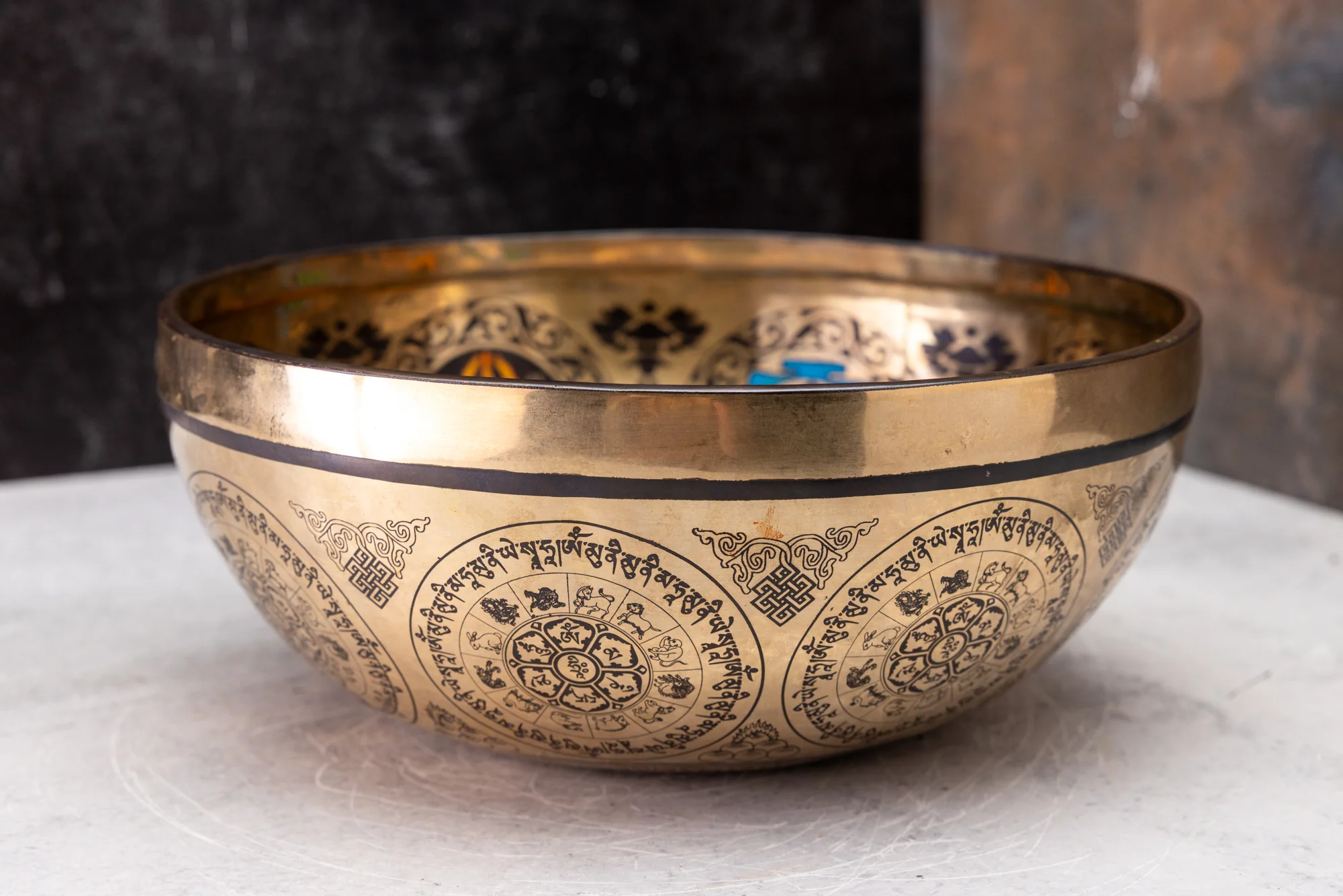 9.25’ D Tone 3rd Octave Bronze 0908 - Image 2