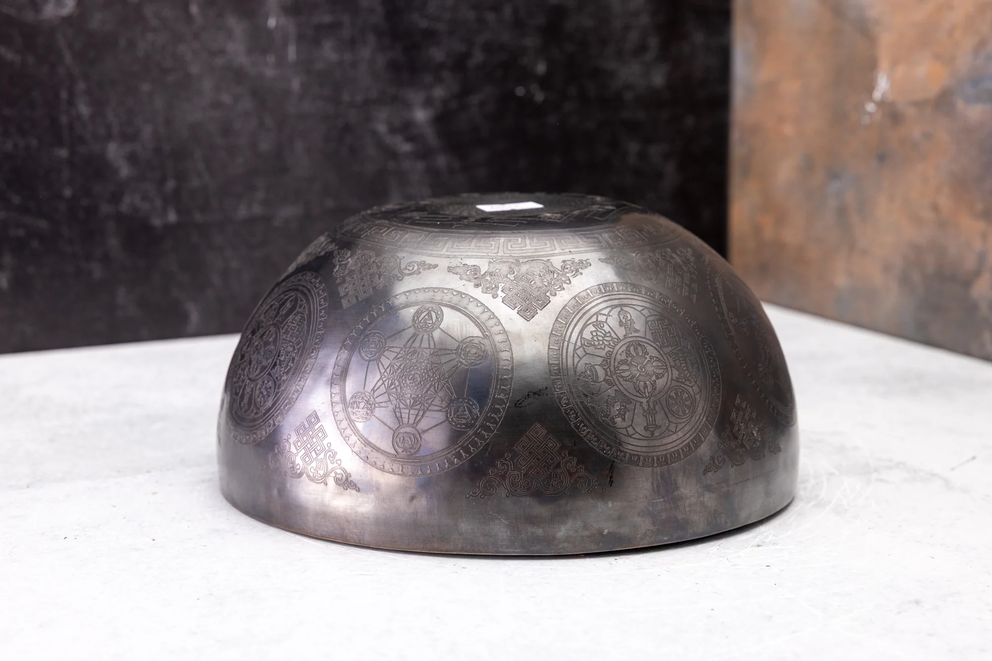 8" F# Tone 3rd Octave Bronze 0926 - Image 14
