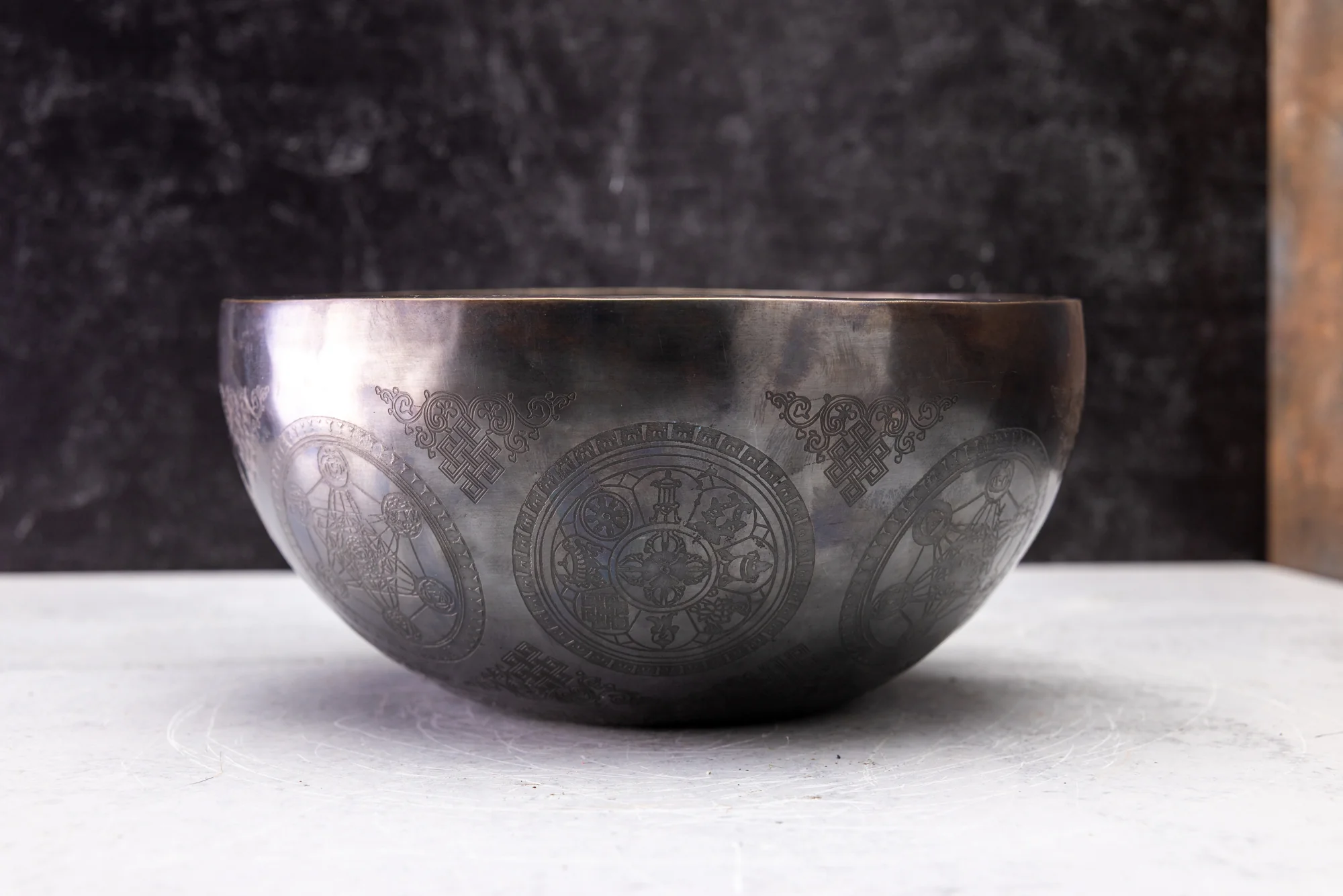8" F# Tone 3rd Octave Bronze 0926 - Image 2