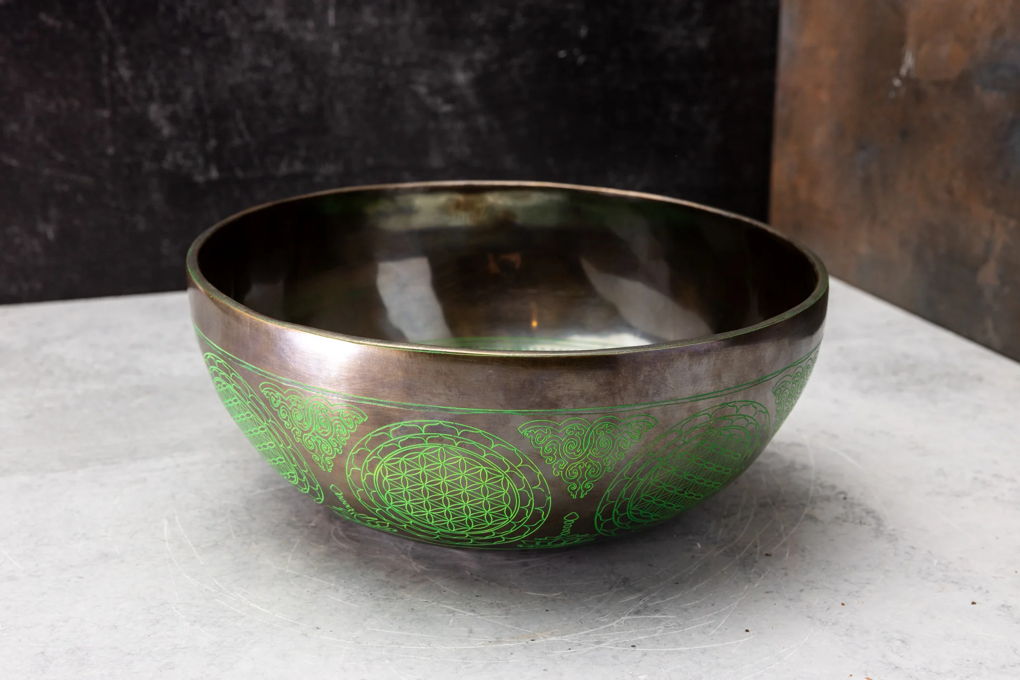 8.75' F# Tone 3rd Octave Bronze 0928 - Image 14