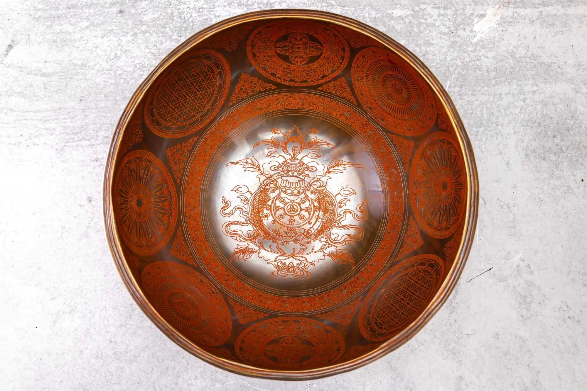 9.75' A Flat Tone 3rd Octave Bronze 0930 - Image 2