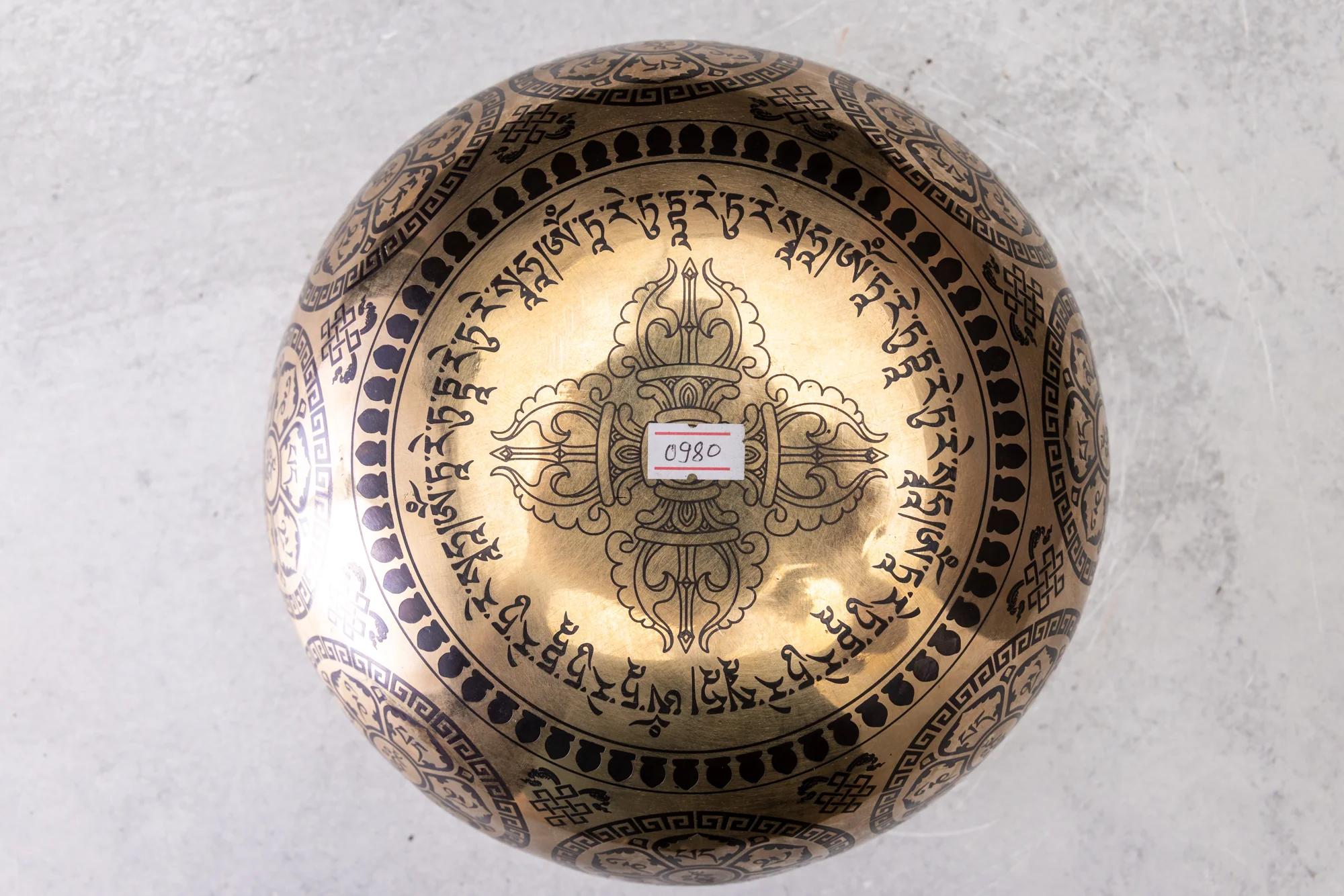9.25' D Flat Tone 3rd Octave Bronze 0980 - Image 8