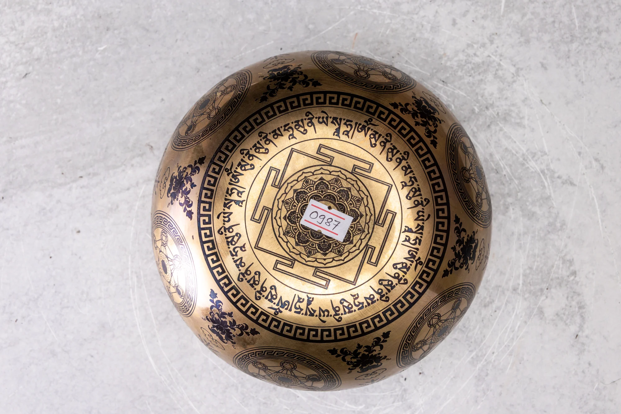 6.75' B Flat Tone 3rd Octave Bronze 0987 - Image 9