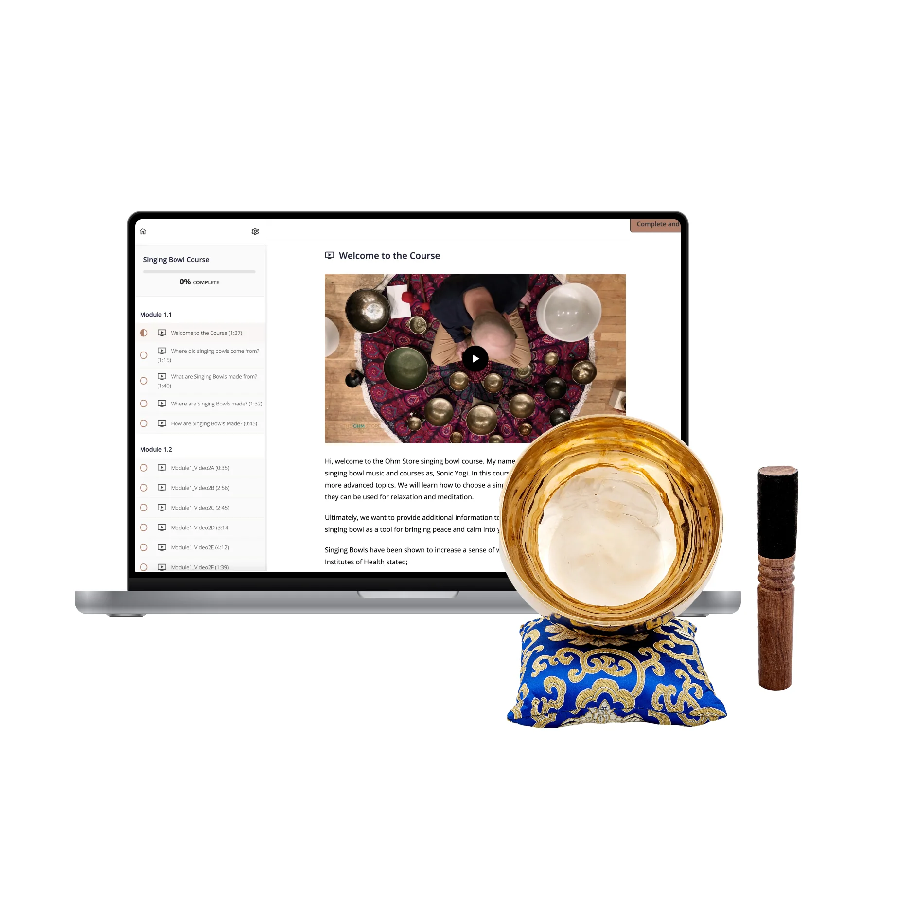The Singing Bowl Course: 52 Lesson Digital Course On Mastering Your Singing Bowl and Sound Therapy - Image 4