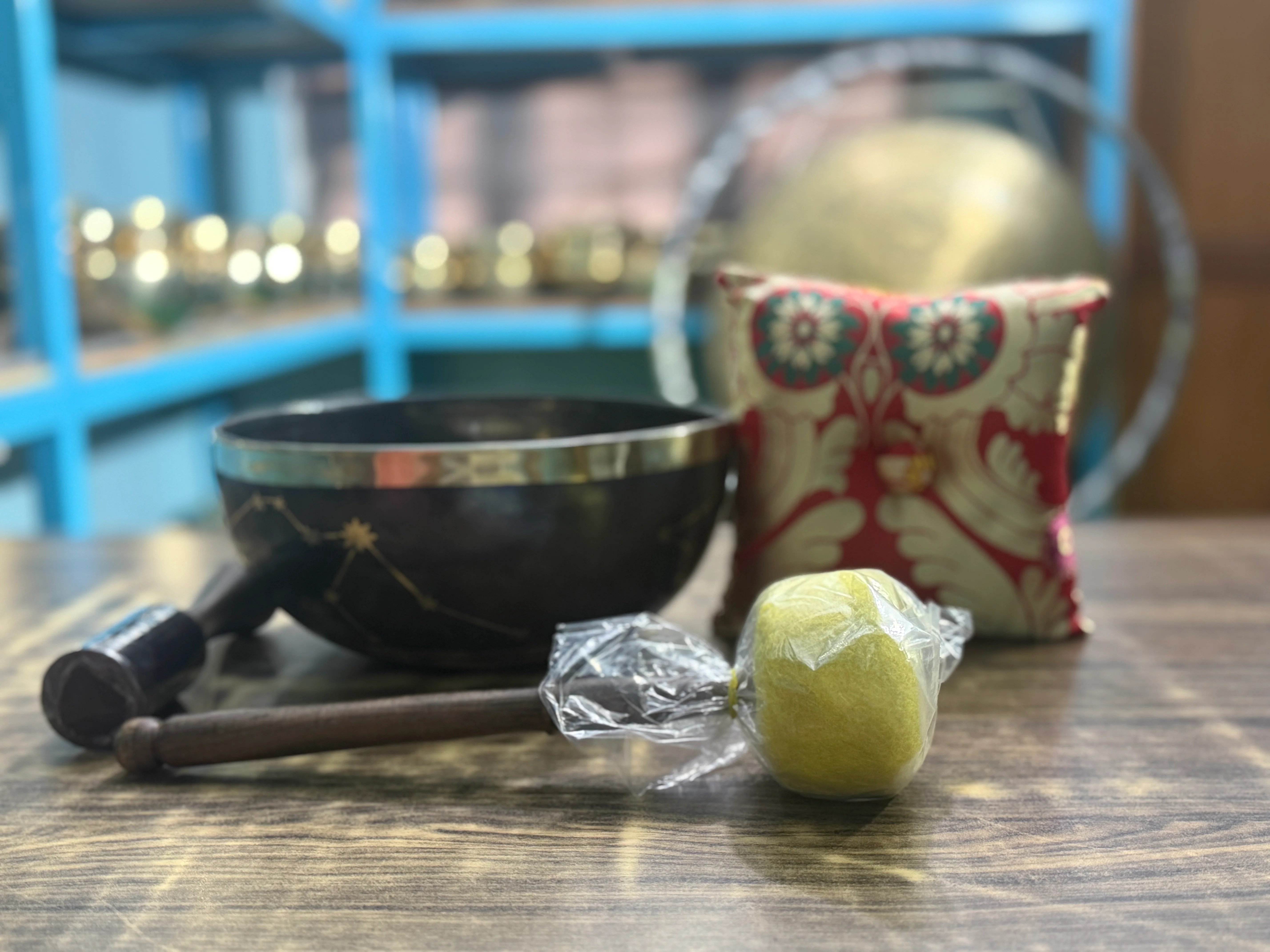 The Aquarius Singing Bowl - 9 inch Large | Handmade In Nepal - Image 33