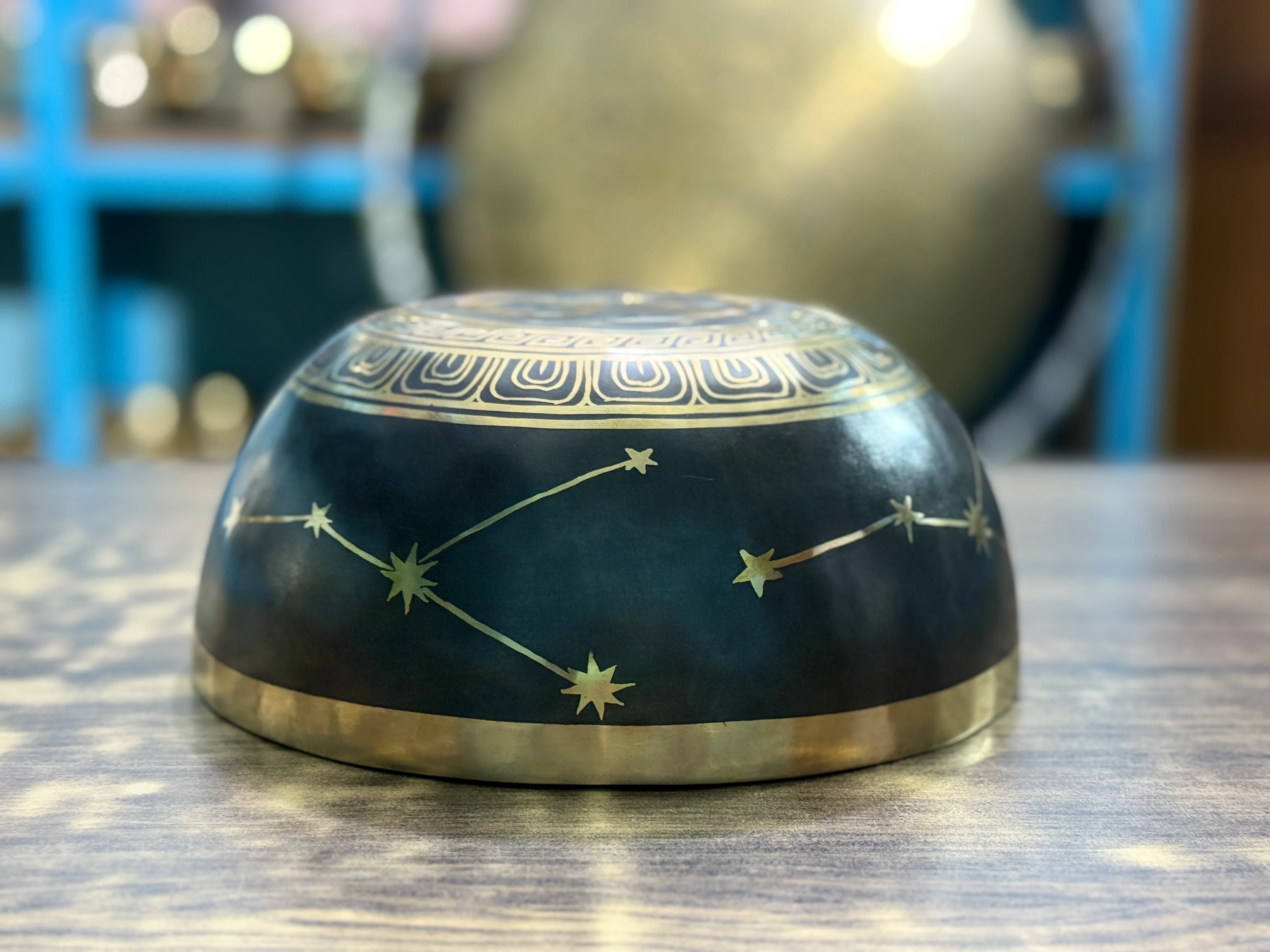 The Cancer Singing Bowl - 9 inch Large | Handmade In Nepal - Image 18