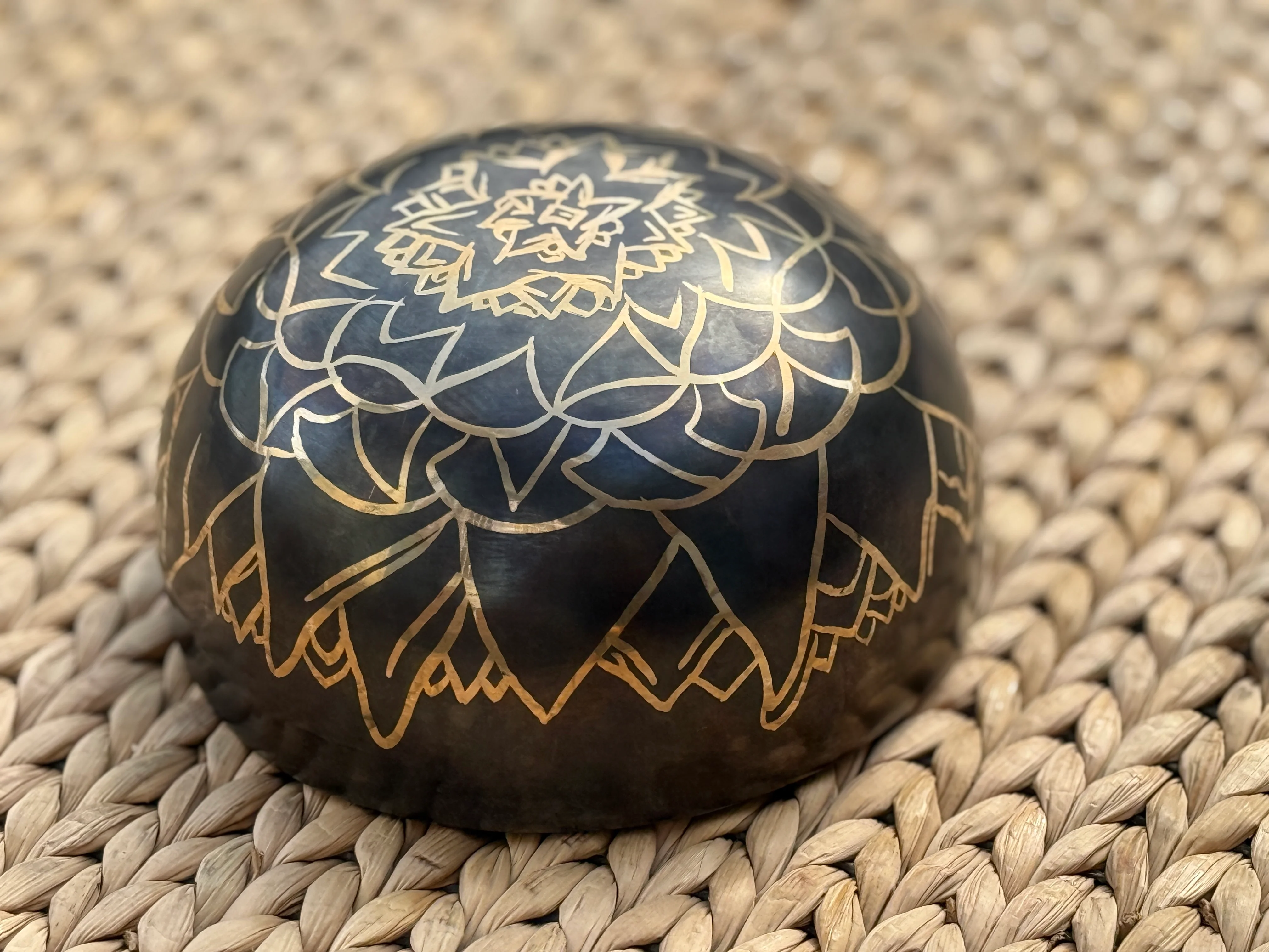 The Horizon Bowl: 6.5 Inch Bronze Handmade Limited Edition Singing Bowl - Image 9