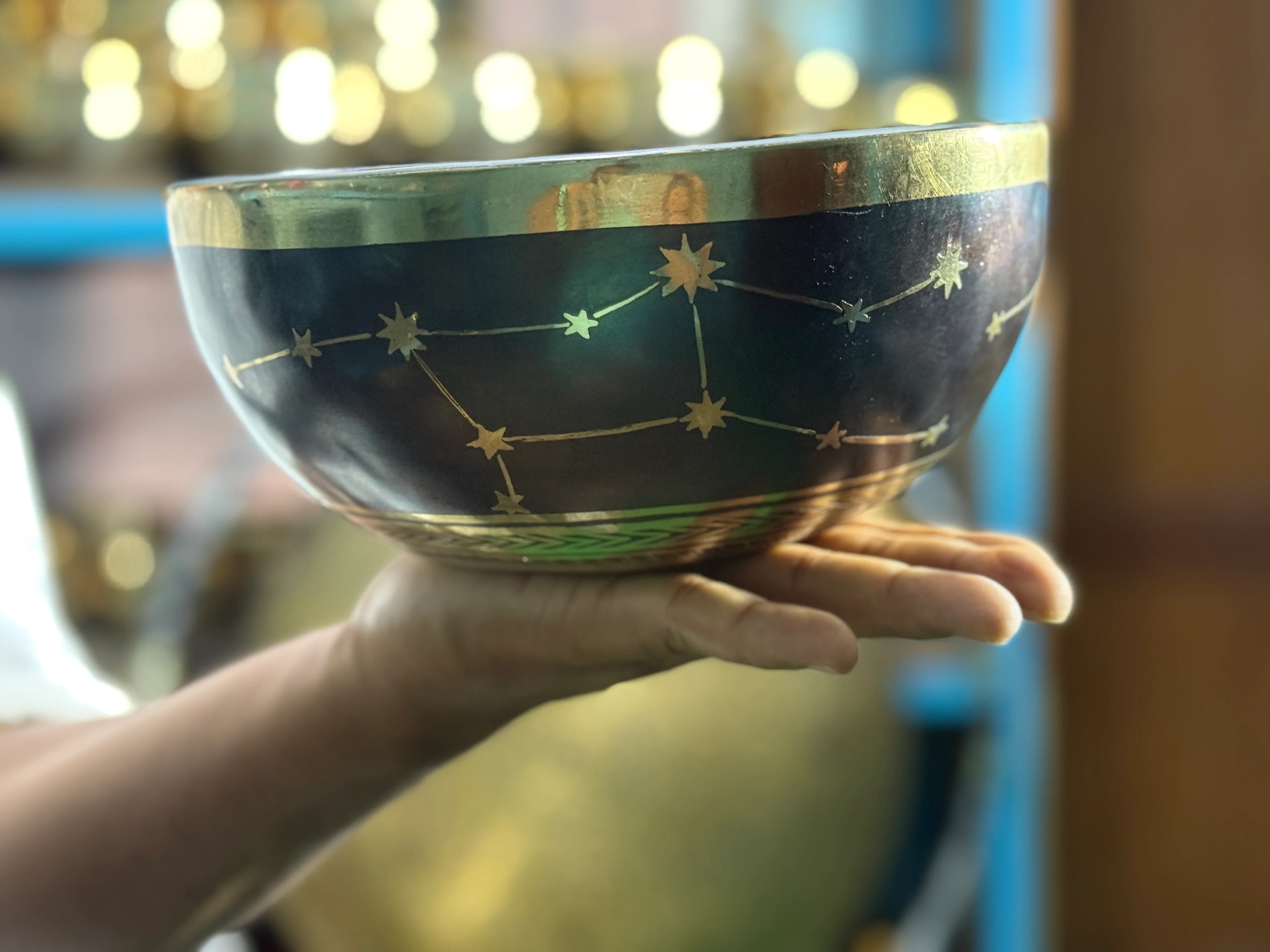 The Virgo Singing Bowl - 9 inch Large | Handmade In Nepal - Image 27