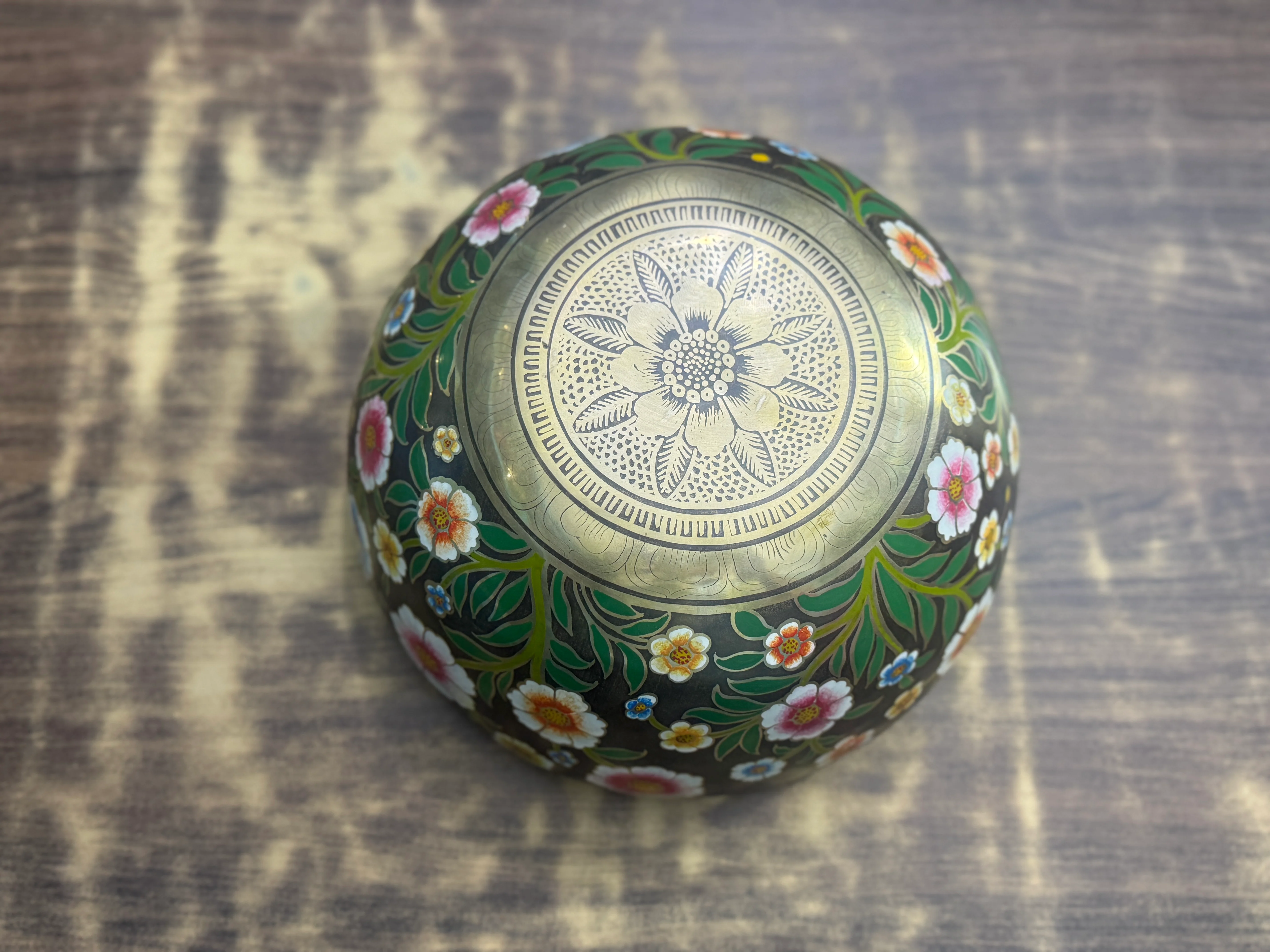 The Meadow Bowl I 9 Inch Hand-Painted Singing Bowl. Limited Edition Run - Image 10