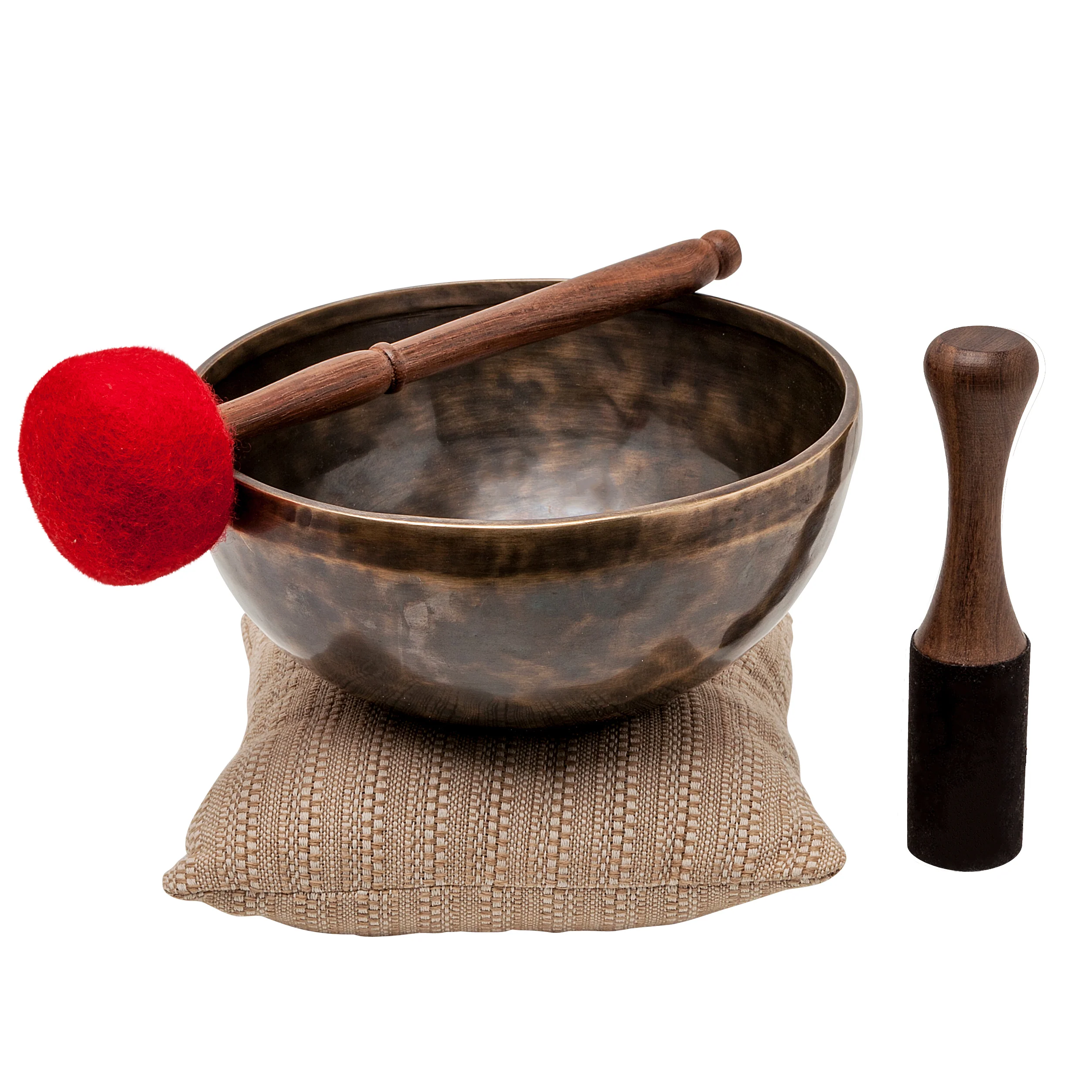 The Saturn Bowl: 9 inch | Handmade Bronze Singing Bowl From Nepal - Image 4