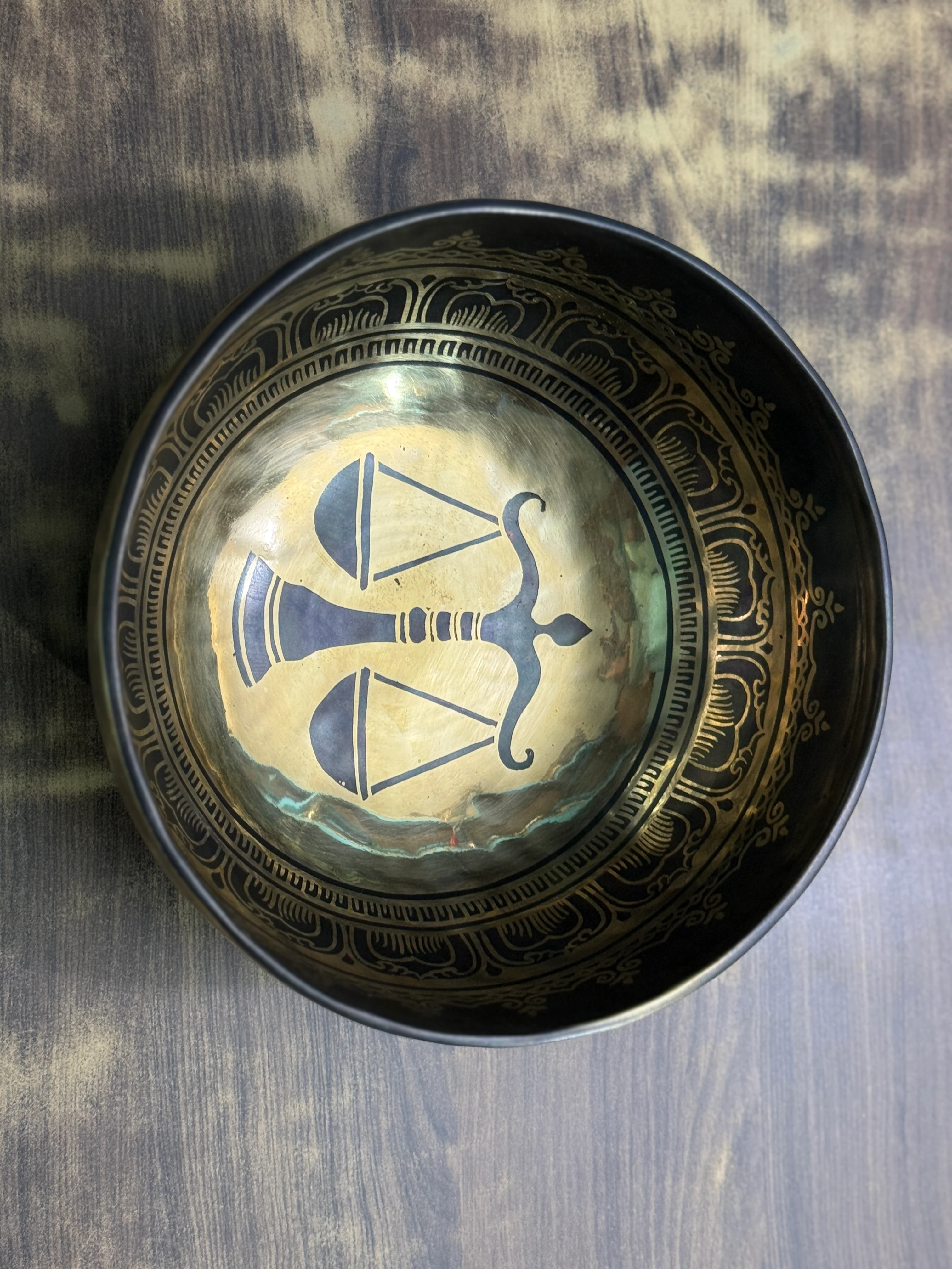 The Libra Singing Bowl - 9 inch Large | Handmade In Nepal - Image 22