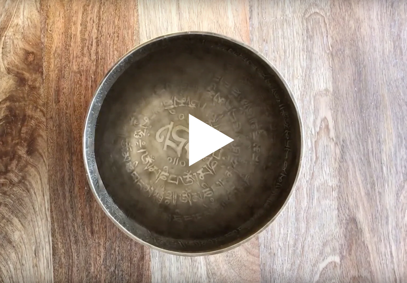 The Weathered Collection: The Ancient Self Ohm: Om Mani Padme Hum Handmade Singing Bowl 6 inch - Image 9